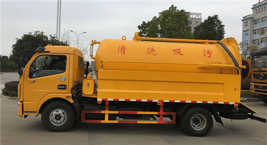 東風(fēng)清洗吸污車︱8噸清洗吸污車圖片
