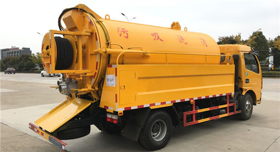 東風(fēng)清洗吸污車︱8噸清洗吸污車圖片