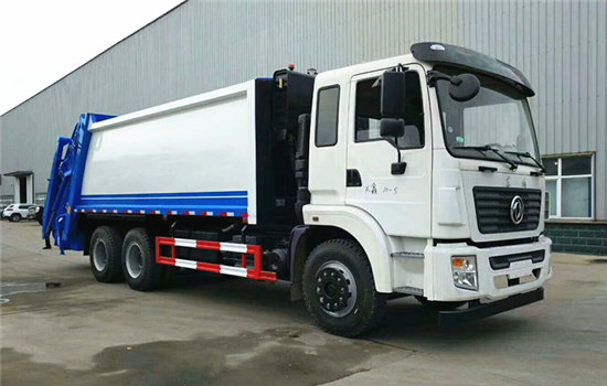 東風(fēng)后八輪壓縮式垃圾車︱18噸壓縮式垃圾車圖片