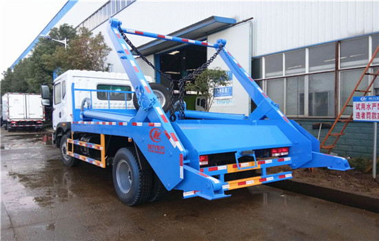 東風D9擺臂式垃圾車︱10噸擺臂式垃圾車圖片