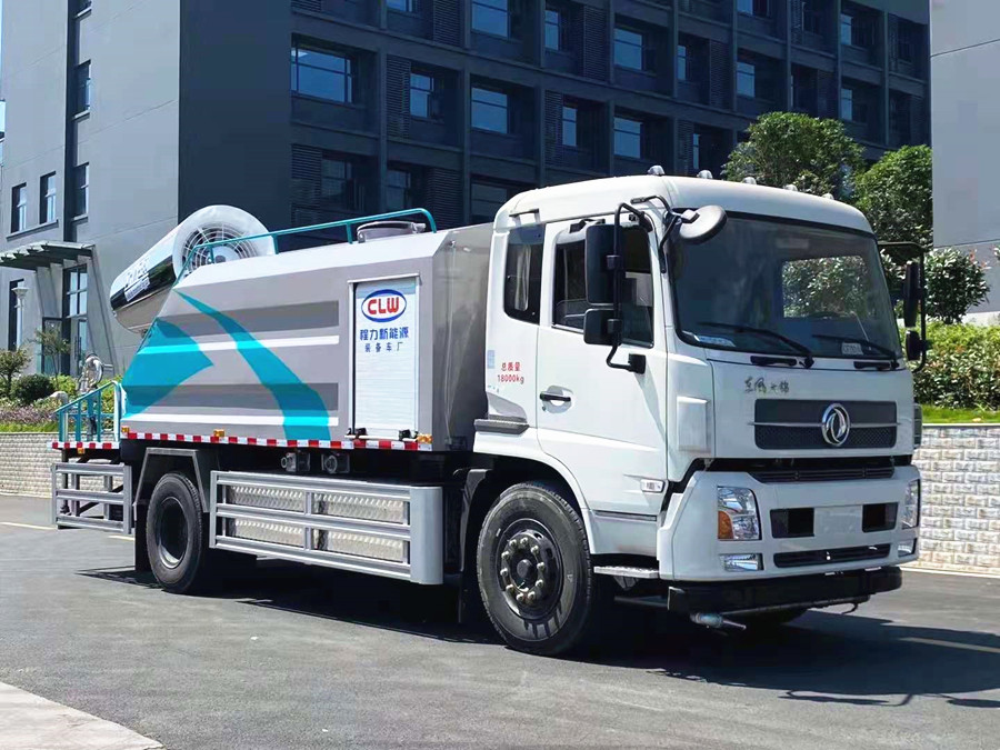 東風(fēng)天錦純電動(dòng)10噸抑塵車圖片